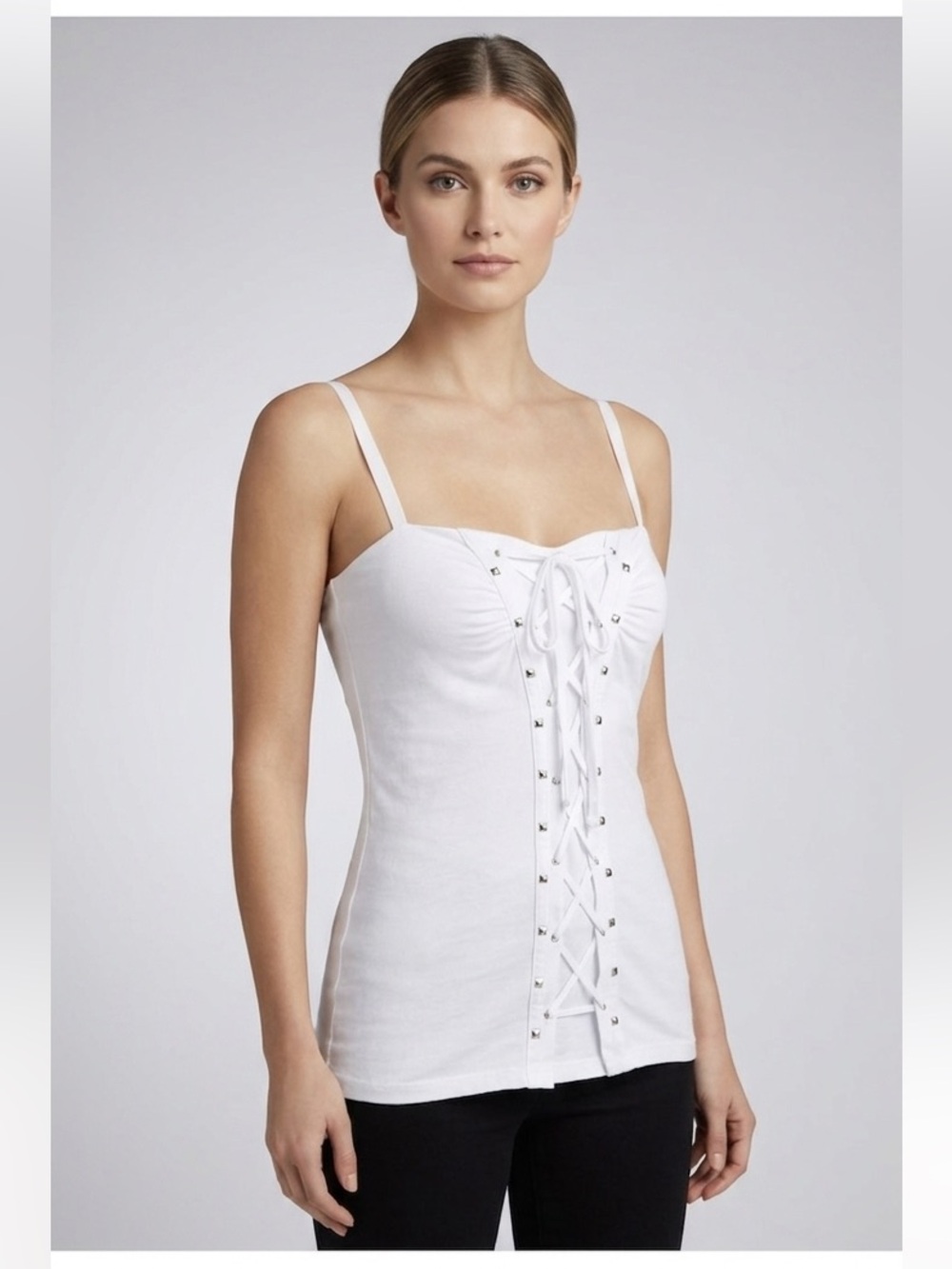 White Top with Built In Bra